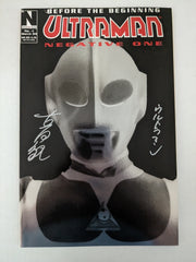 SATOSHI BIN FURUYA Signed ULTRAMAN Comic Book Negative One Autograph Japanese BECKETT BAS JSA  COA