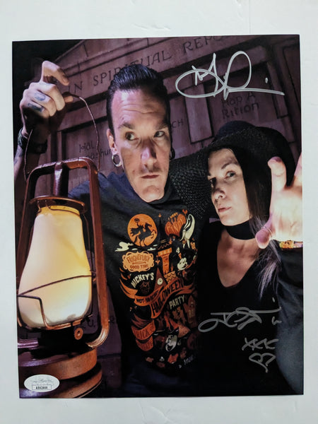 GRIMM LIFE COLLECTIVE Michael & Jessica KOLENCE Signed 8X10 Photo BAS JSA COA
