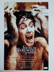 DAVID NAUGHTON Signed 11x17 POSTER American Werewolf in London BAS JSA P