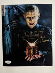 DOUG BRADLEY Signed Hellraiser Pinhead 8x10 Photo Autograph Horror Auto JSA COA Lg