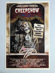 TOM SAVINI Signed 11x17 CREEPSHOW Movie Poster Autograph Horror SFX Icon Horror COA Bl