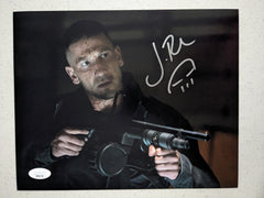 JON BERNTHAL Signed The Punisher 8x10 Photo Autograph w/ SKETCH BAS JSA Y