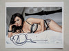 DANIELLE HARRIS Signed 8x10 Photo Halloween Autograph Scream Queen JSA COA A3