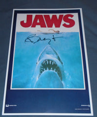 RICHARD DREYFUSS Signed JAWS 11x17 Movie Poster Autograph HORROR BAS JSA B