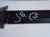 JON BERNTHAL The Punisher Signed STEEL HUNTING KNIFE Autograph w/ SKETCH JSA