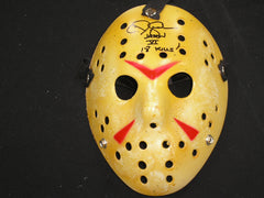 CJ GRAHAM Signed 18 KILLS Hockey MASK Jason Voorhees Friday the 13th Part 6 BAS QR JSA
