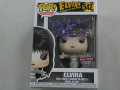 ELVIRA Signed Special Edition MUMMY FUNKO POP Autograph Purple JSA COA