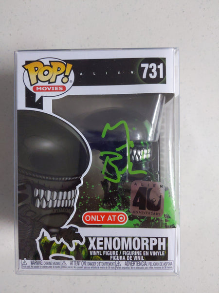 MICHAEL BIEHN Signed Target FUNKO Pop Aliens Xenomorph
