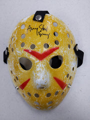 Amy STEEL Signed  Hockey MASK Jason Voorhees Friday the 13th JSA COA