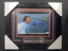 RICHARD DREYFUSS Signed 8x10 Photo FRAMED Autograph Matt Hooper JSA BAS COA E