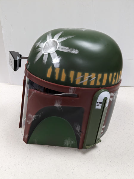 boba fett motorcycle helmet for sale JEREMY BULLOCH Signed BOBA FETT FULL SIZE HELMET STAR WARS Bounty Hunt – HorrorAutographs.com