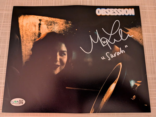 MEGAN LAWLESS Signed 8x10 Photo OBSESSION Sarah Inscription Autograph JSA COA C