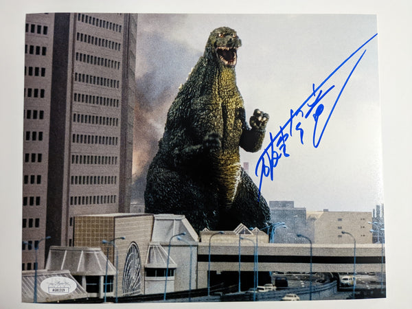 Hariken Hurricane Ryu Signed GODZILLA 8x10 Photo Suit Actor King Ghido ...