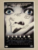 CAMPBELL JACKSON LILLARD KENNEDY ULRICH 5x Signed SCREAM 11x17 POSTER GHOSTFACE Autograph BAS JSA COA A