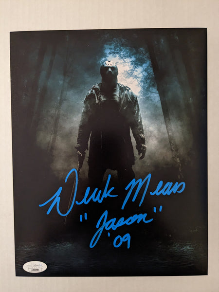 DEREK MEARS Signed 8x10 Photo JASON Voorhees Friday the 13th 2009 BAS JSA COA w