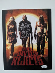 GINGER LYNN Signed 8x10 Photo The Devil's Rejects Autograph Sid Inscription JSA E