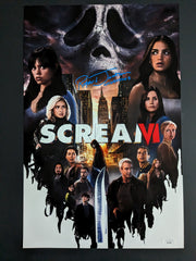 Roger JACKSON Signed SCREAM VI 11x17 Poster GHOSTFACE Autograph BAS JSA COA C