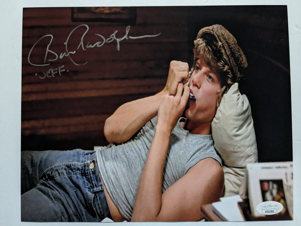 BILL RANDOLPH Signed 8X10 Photo Friday the 13th JEFF Autograph JSA