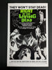 Judith O'DEA Russ STREINER 2x Signed Night of the Living Dead 11x17 Poster BAS JSA COA B