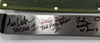 Rare collectible machete autographed by six Jason Voorhees actors from the iconic Friday the 13th series, certified by BAS.