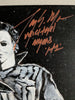 TONY MORAN Signed Original 10x10 Painting Michael Myers HALLOWEEN Autograph Horror COA