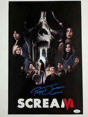 Roger JACKSON Signed SCREAM VI  11x17 Poster GHOSTFACE Autograph BAS JSA COA Cblue
