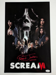 Roger JACKSON Signed SCREAM VI 11x17 Poster GHOSTFACE Autograph BAS JSA COA Cred LAST ONE LEFT!
