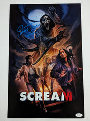 Roger JACKSON Signed SCREAM VI 11x17 Poster GHOSTFACE Autograph BAS JSA COA F