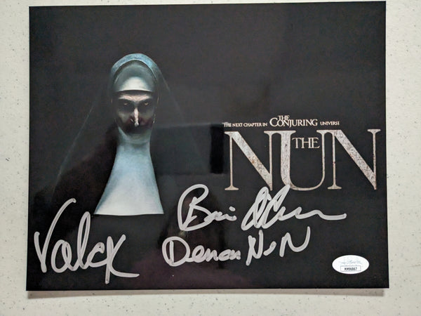 BONNIE AARONS Signed 8x10 Photo THE NUN Conjuring 2 Autograph BAS JSA COA  F - HorrorAutographs.com