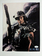 MICHAEL BIEHN Signed ALIENS 10x13 Photo Autograph HICKS Beckett BAS JSA COA E