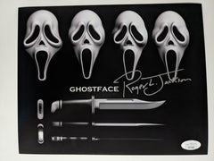 ROGER JACKSON Signed SCREAM 8x10 Photo GHOSTFACE Autograph JSA BAS BECKETT COA U