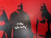 SID HAIG Signed Original 16x20 Pop Art Painting Captain Spaulding Devil's Rejects Auto BAS COA B
