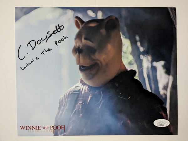 Craig David DOWSETT Signed 8x10 Photo Winnie The Pooh Blood Honey JSA COA D
