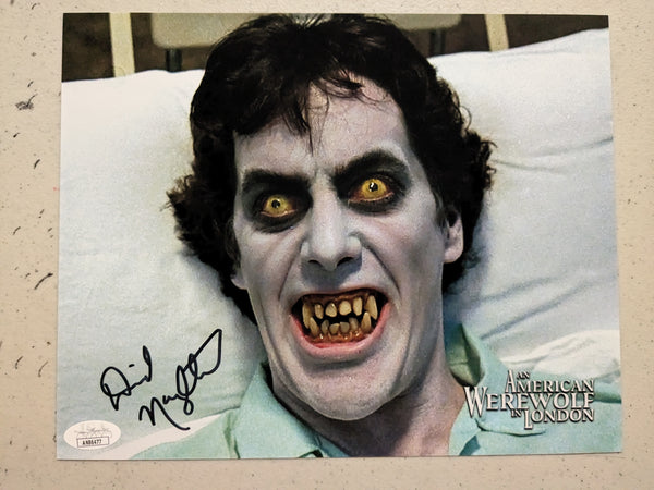 DAVID NAUGHTON Signed 8x10 PHOTO American Werewolf in London Autograph JSA COA G