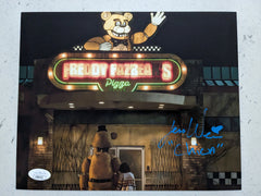Jess Weiss Signed 8x10 Photo Chica Five Nights at Freddy's JSA COA C