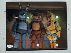 Jess Weiss Signed 8x10 Photo Chica Five Nights at Freddy's JSA COA D