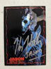 KANE HODDER Signed TRADING CARD Friday the 13th JASON VOORHEES Autograph JSA BAS A