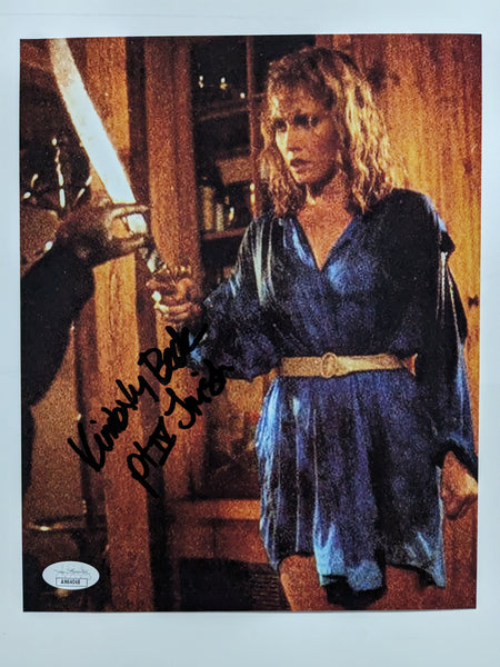 KIMBERLY BECK Signed 8X10 Photo FRIDAY THE 13TH Part 4 Autograph JSA