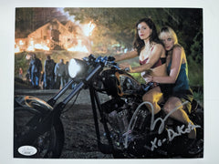 Marley SHELTON Signed Planet Terror 8x10 Photo INSCRIPTION Auto BAS JSA COA Ai