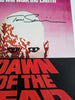 TOM SAVINI Signed 11x17 Dawn of the Dead  Movie Poster Autograph Horror SFX Icon BAS JSA COA