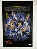 JIM WINBURN Michael Myers Signed HALLOWEEN 11x17 POSTER Autograph B - HorrorAutographs.com