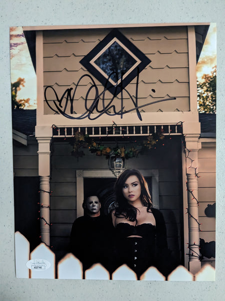 DANIELLE HARRIS Signed 8x10 Photo Halloween Autograph Scream Queen JSA COA G