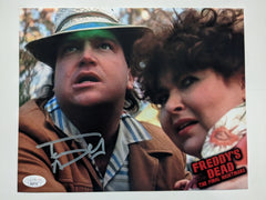 TOM ARNOLD Signed Freddy's Dead 8x10 Photo Final Nightmare Autograph JSA COA