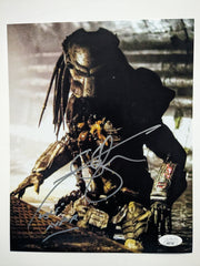 IAN WHYTE Signed 8x10 Photo Predators Autograph Inscription JSA COA A