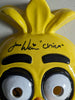Jess Weiss Signed Chica MASK Five Nights at Freddy's JSA COA