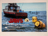 RICHARD DREYFUSS Signed JAWS 11x17 Movie Poster Autograph BAS JSA COA H