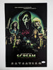 Skeet Ulrich Signed Scream 11x17 Movie Poster Ghostface Billy JSA COA B