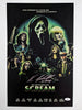 NEVE CAMPBELL Signed 11x17 Poster Wes Craven SCREAM Autograph BAS JSA COA C