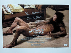 DAVID NAUGHTON Signed 11x17 POSTER American Werewolf in London Autograph BAS JSA C