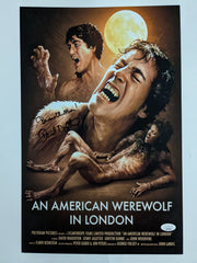 DAVID NAUGHTON Signed 11x17 POSTER American Werewolf in London BAS JSA K